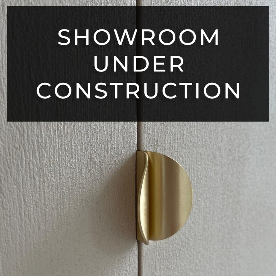 Showroom under construction